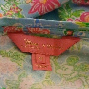 Lilly Pulitzer Floral Long Sleeve Top - Blue and Pink